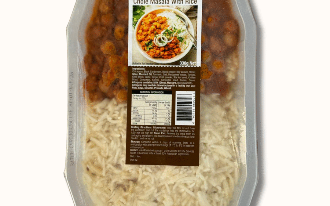 Rice and Chole / Rice with Chickpea Curry